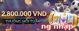 33win đăng nhập